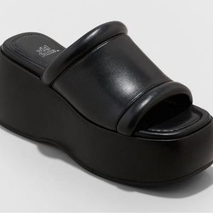 Alana Slide Wedge Heels